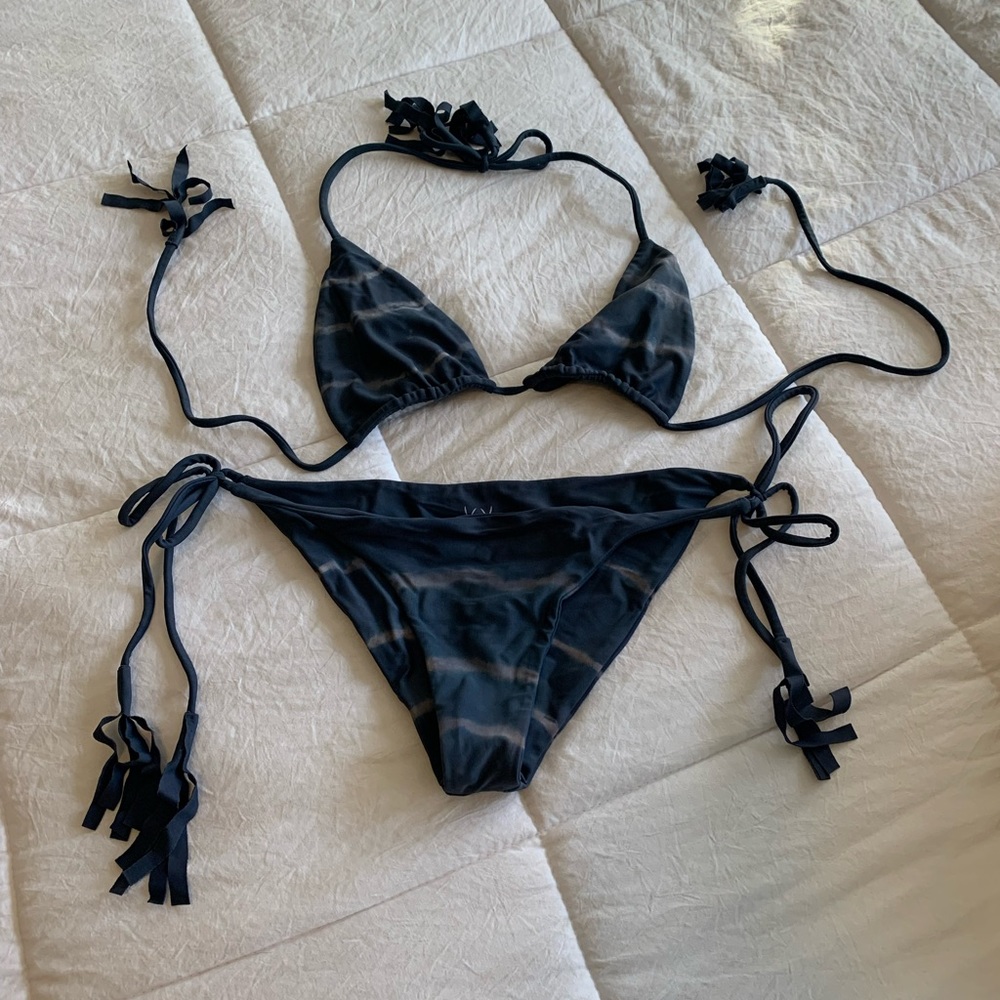 Tie dye bikini — only worn a few times, from a local surf shop in Hawaii!